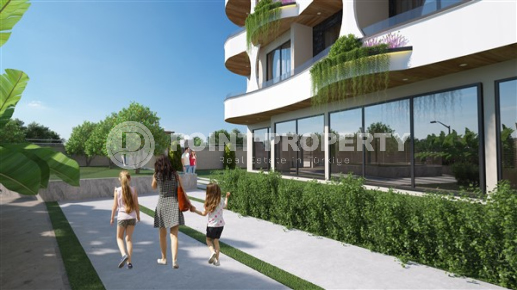 Apartments of different layouts, 47-120m², in Upper Oba, Alanya, in a residence with good infrastructure-id-2769-photo-16