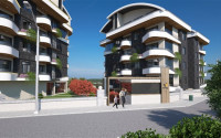 Квартиры разных планировок, 47-120м², в Верхней Оба, Алания, в резиденции с хорошей инфраструктурой-id-2769-фото-18