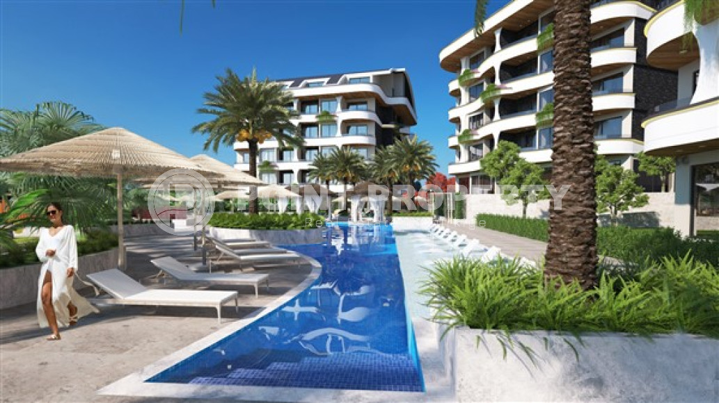 Apartments of different layouts, 47-120m², in Upper Oba, Alanya, in a residence with good infrastructure-id-2769-photo-19