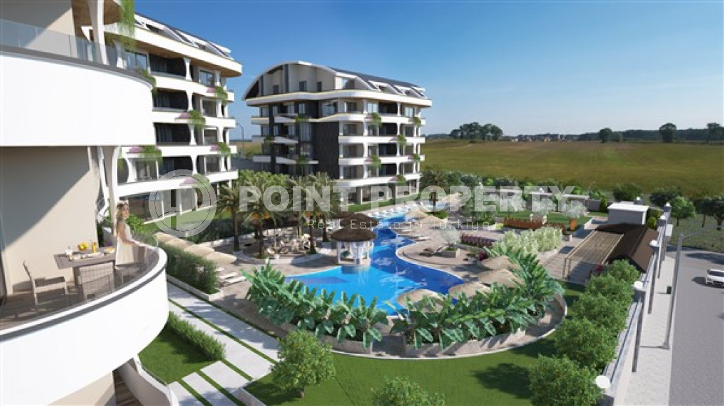 Apartments of different layouts, 47-120m², in Upper Oba, Alanya, in a residence with good infrastructure-id-2769-photo-20