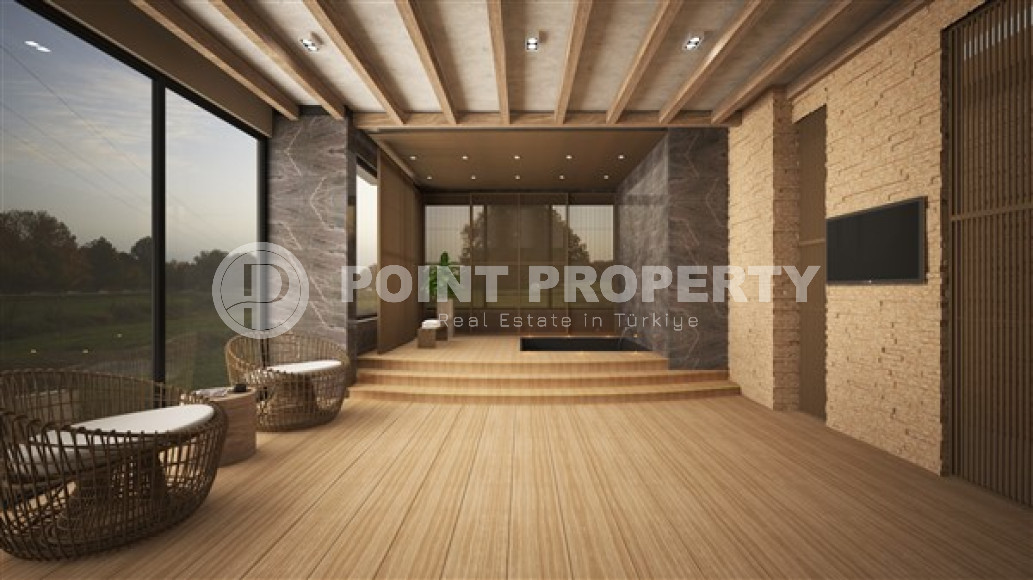 Apartments of different layouts, 47-120m², in Upper Oba, Alanya, in a residence with good infrastructure-id-2769-photo-28