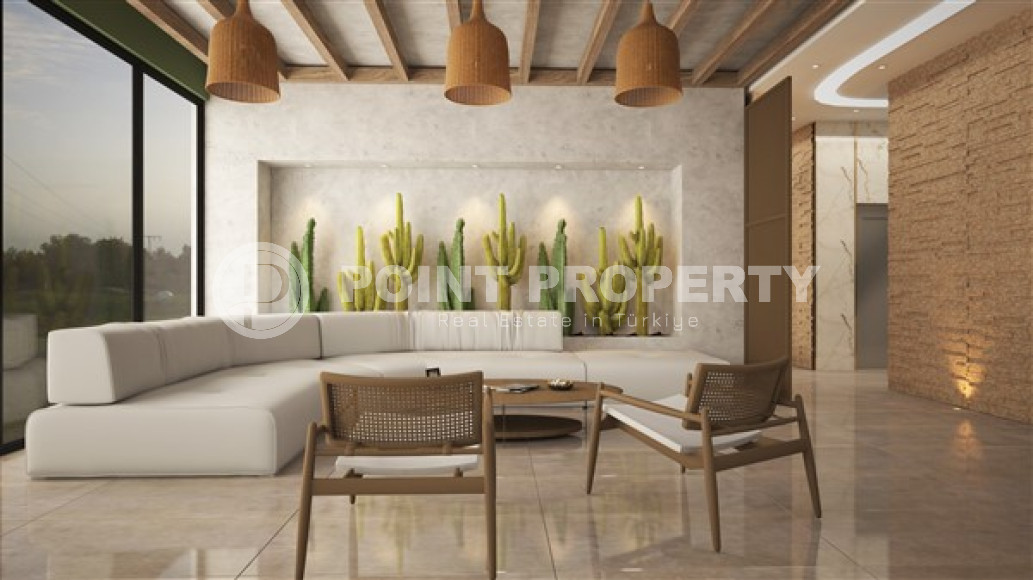 Apartments of different layouts, 47-120m², in Upper Oba, Alanya, in a residence with good infrastructure-id-2769-photo-31