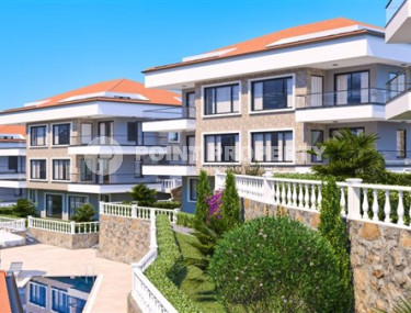 Новый 135 м2 дуплекс 3+2, в строящемся трехэтажном комплексе, Каргыджак, Аланья-id-2771-фото-2