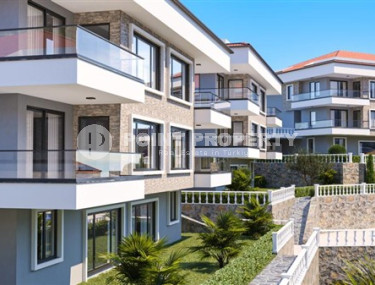 Новый 135 м2 дуплекс 3+2, в строящемся трехэтажном комплексе, Каргыджак, Аланья-id-2771-фото-3