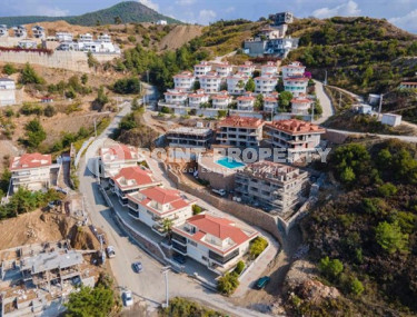 Новый 135 м2 дуплекс 3+2, в строящемся трехэтажном комплексе, Каргыджак, Аланья-id-2771-фото-5