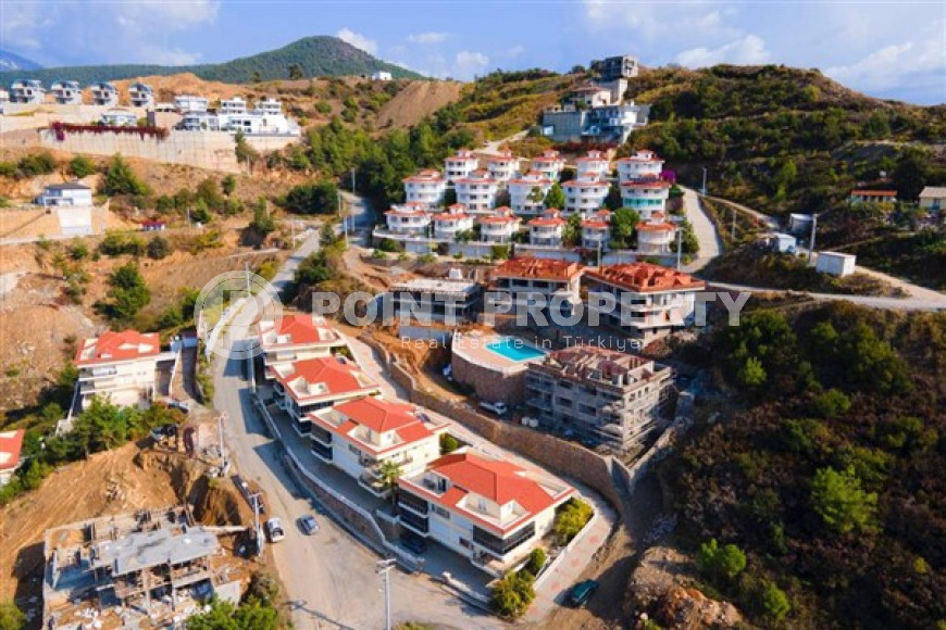 Новый 135 м2 дуплекс 3+2, в строящемся трехэтажном комплексе, Каргыджак, Аланья-id-2771-фото-6