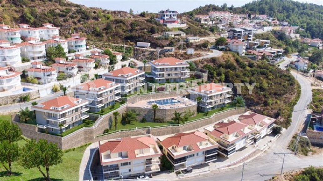 Новый 135 м2 дуплекс 3+2, в строящемся трехэтажном комплексе, Каргыджак, Аланья-id-2771-фото-9