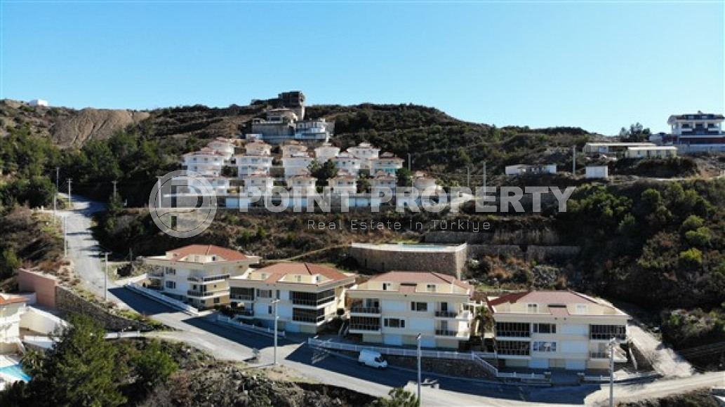 Новый 135 м2 дуплекс 3+2, в строящемся трехэтажном комплексе, Каргыджак, Аланья-id-2771-фото-12