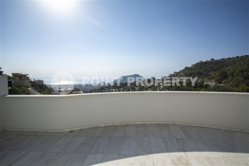 Фешенебельная частная вилла с четырьмя спальнями, 350м², на склоне гор Торос в районе Алании - Тепе-id-2773-фото-16