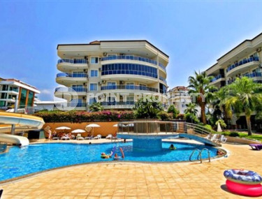 Cozy three-room apartment, 110m², in a comfortable residence 800m from the sea in Oba, Alanya-id-2778-photo-4
