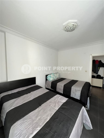 Cozy three-room apartment, 110m², in a comfortable residence 800m from the sea in Oba, Alanya-id-2778-photo-11