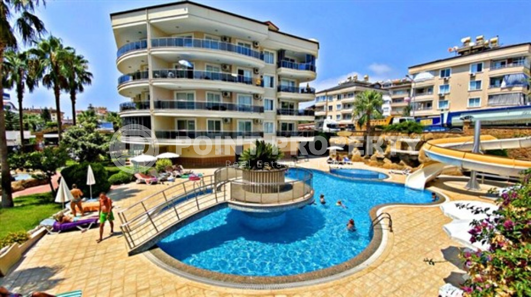 Cozy three-room apartment, 110m², in a comfortable residence 800m from the sea in Oba, Alanya-id-2778-photo-25