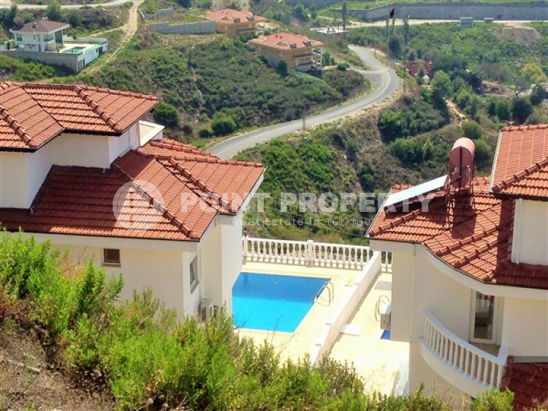 Меблированная вилла 4+1, 200м², с отличными видами в районе Алании – Каргыджак в 1500м от моря-id-2780-фото-28