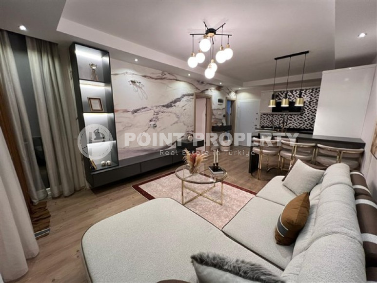 Современные и недорогие апартаменты 1+1, 60 м2 Кестель, Аланья, в резиденции с отличной инфраструктурой-id-2781-фото-10