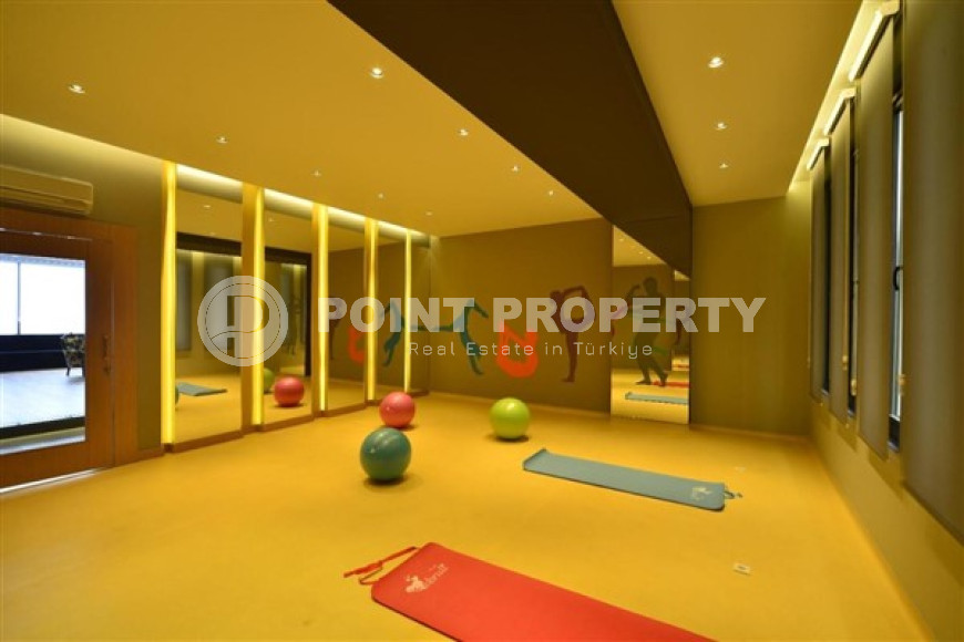 Elegant and small two-room apartment in the lower Oba area, Alanya, 150 meters from the sea, in a five-story complex with 24-hour security-id-2784-photo-20