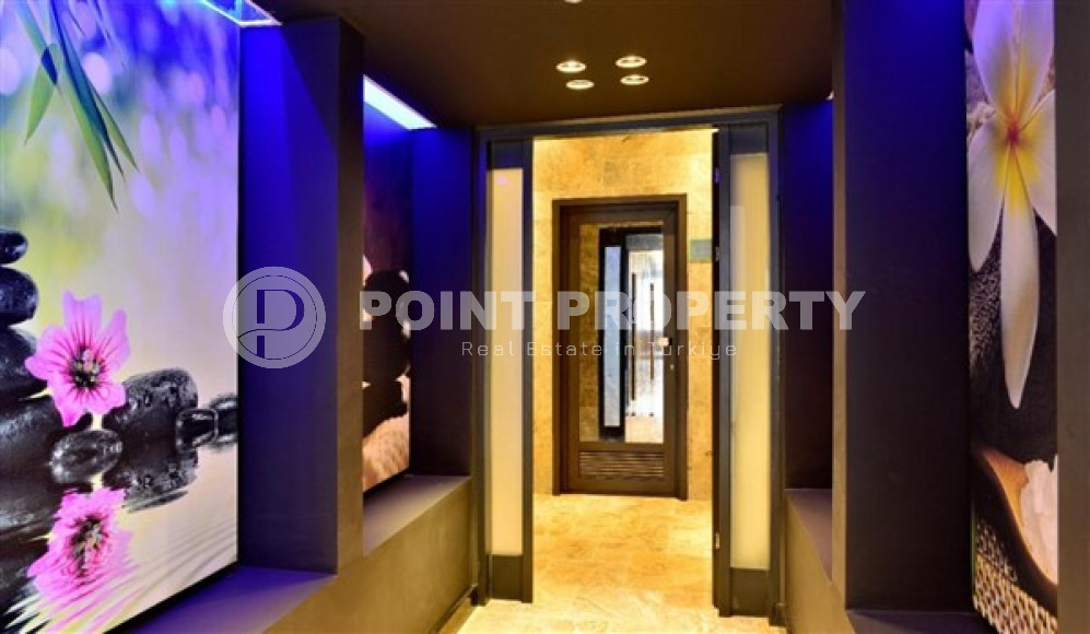 Elegant and small two-room apartment in the lower Oba area, Alanya, 150 meters from the sea, in a five-story complex with 24-hour security-id-2784-photo-22