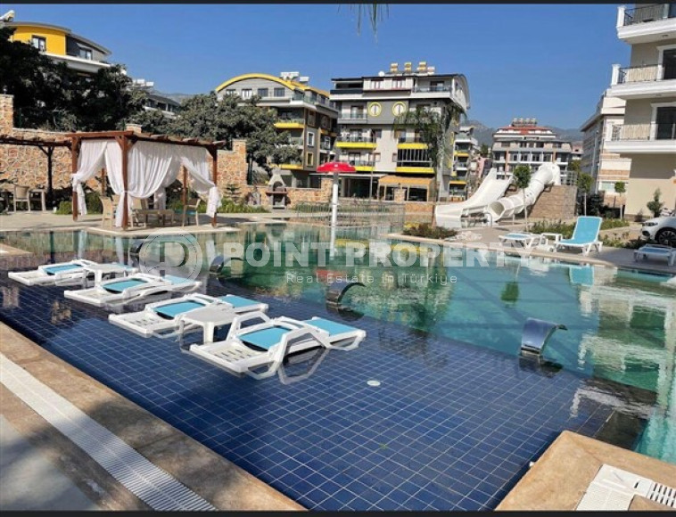 Двухкомнатная квартира, 50м², с видом на горы в резиденции с обширной инфраструктурой в Оба, Алания-id-2785-фото-17