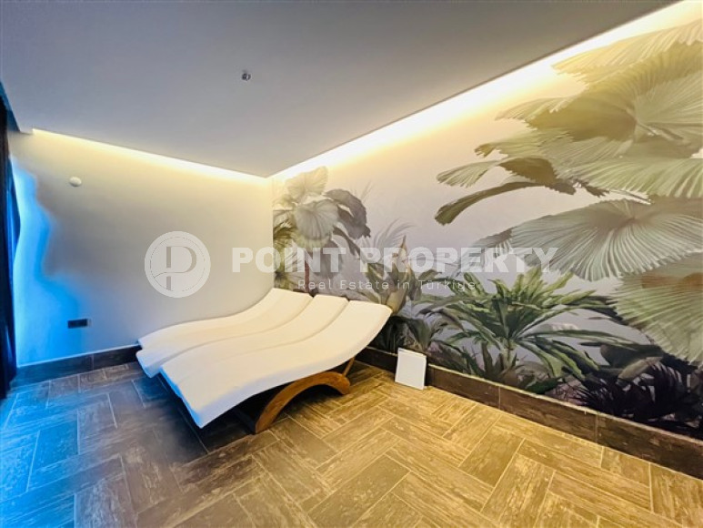 Двухкомнатная квартира, 50м², с видом на горы в резиденции с обширной инфраструктурой в Оба, Алания-id-2785-фото-20