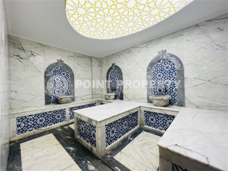 Двухкомнатная квартира, 50м², с видом на горы в резиденции с обширной инфраструктурой в Оба, Алания-id-2785-фото-25