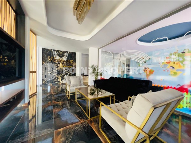 Двухкомнатная квартира, 50м², с видом на горы в резиденции с обширной инфраструктурой в Оба, Алания-id-2785-фото-27