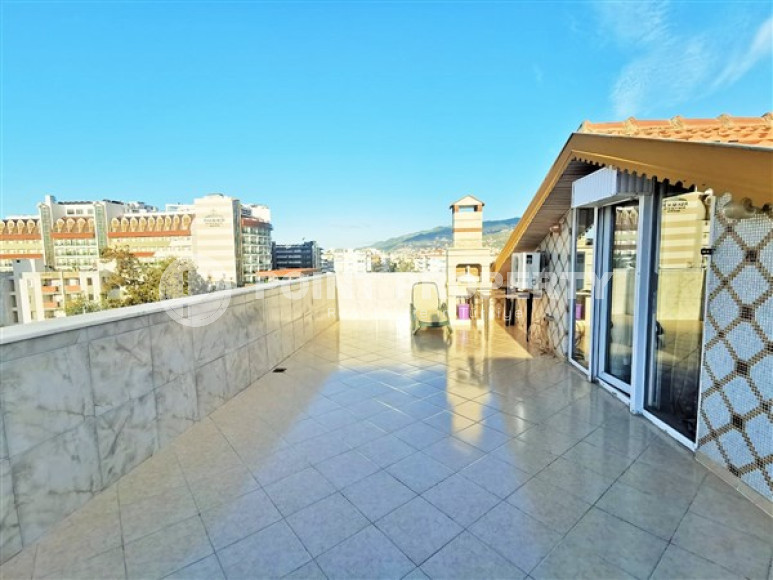 Пентхаус 4+1, 175 м2, в районе Оба, Аланья, на 4 этаже переходящем в крышу, с мебелью-id-2786-фото-7