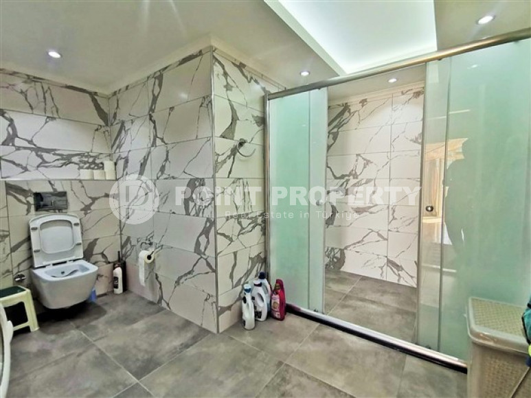 Пентхаус 4+1, 175 м2, в районе Оба, Аланья, на 4 этаже переходящем в крышу, с мебелью-id-2786-фото-8