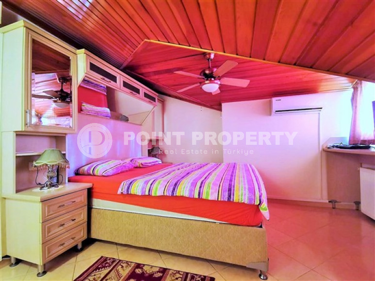 Пентхаус 4+1, 175 м2, в районе Оба, Аланья, на 4 этаже переходящем в крышу, с мебелью-id-2786-фото-13