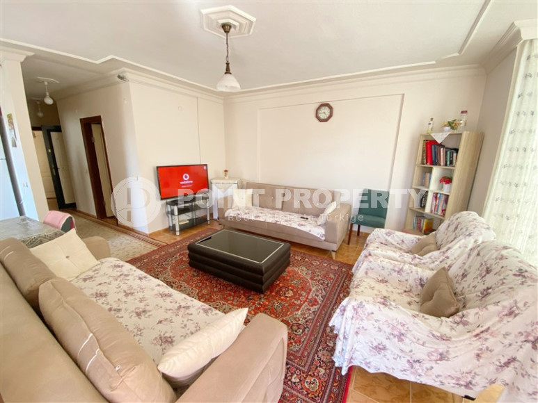 Комфортные трехкомнатные апартаменты 2+1 площадью 95 м2 в жилом комплексе с собственным бассейном в районе Тосмур, Аланья, всего в 150 метрах от моря-id-1245-фото-2