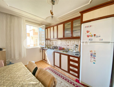 Комфортные трехкомнатные апартаменты 2+1 площадью 95 м2 в жилом комплексе с собственным бассейном в районе Тосмур, Аланья, всего в 150 метрах от моря-id-1245-фото-4