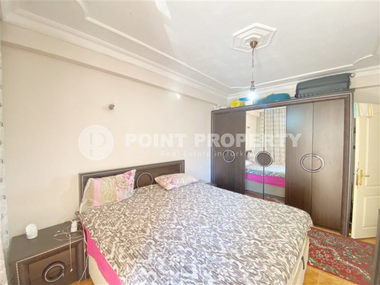 Комфортные трехкомнатные апартаменты 2+1 площадью 95 м2 в жилом комплексе с собственным бассейном в районе Тосмур, Аланья, всего в 150 метрах от моря-id-1245-фото-10