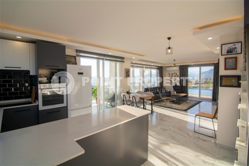 Новая вилла 2+1, 130м², с панорамными видами, с бассейном, в районе Алании – Газипаша-id-2792-фото-16