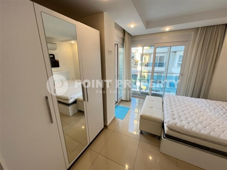 Светлые и просторные апартаменты 2+1, с 2 ванными комнатами и 2 балконами в районе Джикджилли, Аланья-id-2793-фото-5