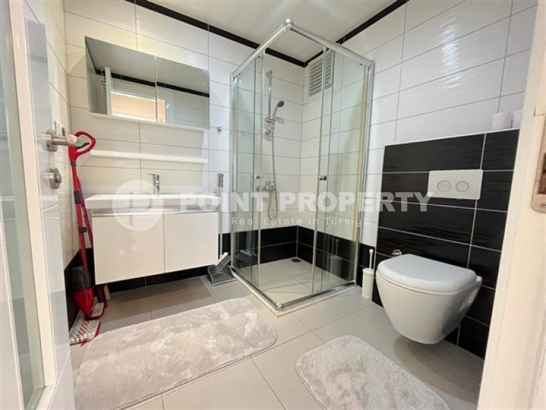 Светлые и просторные апартаменты 2+1, с 2 ванными комнатами и 2 балконами в районе Джикджилли, Аланья-id-2793-фото-7