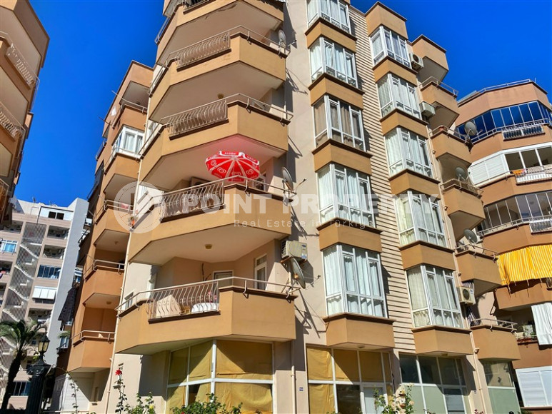 Комфортные трехкомнатные апартаменты 2+1 площадью 95 м2 в жилом комплексе с собственным бассейном в районе Тосмур, Аланья, всего в 150 метрах от моря-id-1245-фото-17