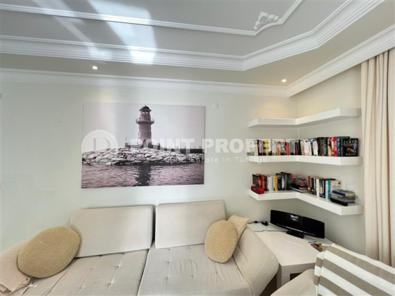 Красивая квартира 2+1, 115 м2, меблированная, всего в 300 метрах от центра района Джикджилли, Аланья-id-2794-фото-7