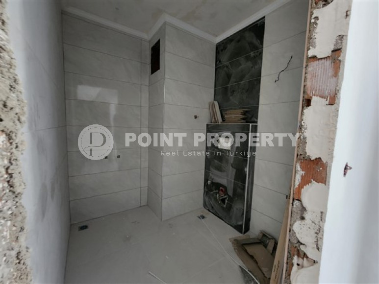 Квартира 1+1 в строящемся малоэтажном комплексе отельного типа, в районе Каргыджак, Аланья-id-2795-фото-4