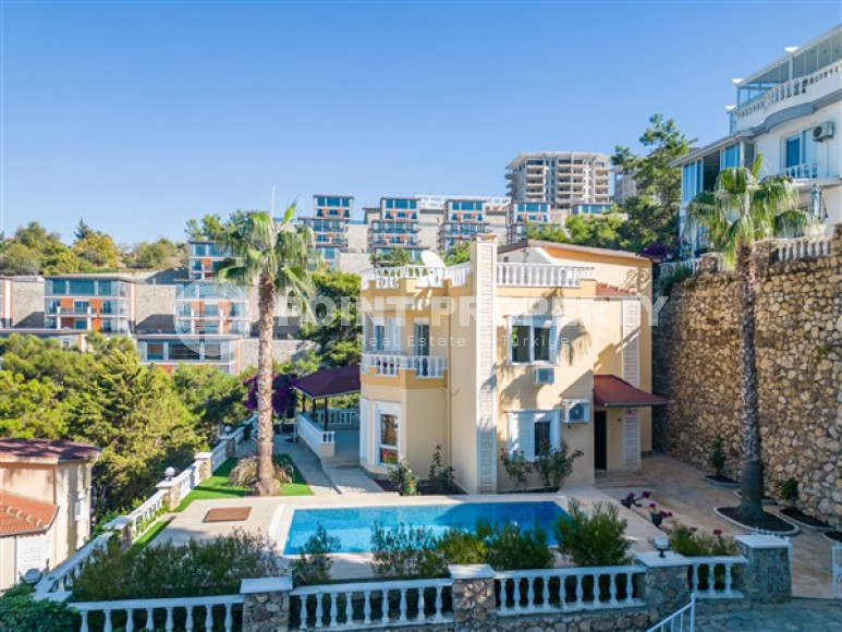 Роскошная 4+1 двухэтажная вилла, 280 м2, на участке земли 450 м2 Каргыджак, Аланья-id-2796-фото-2