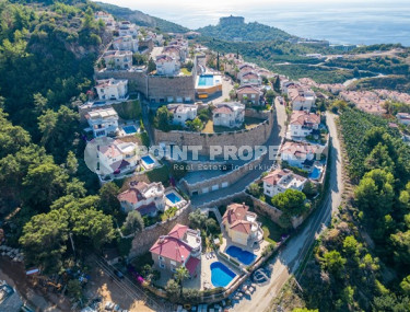 Роскошная 4+1 двухэтажная вилла, 280 м2, на участке земли 450 м2 Каргыджак, Аланья-id-2796-фото-5