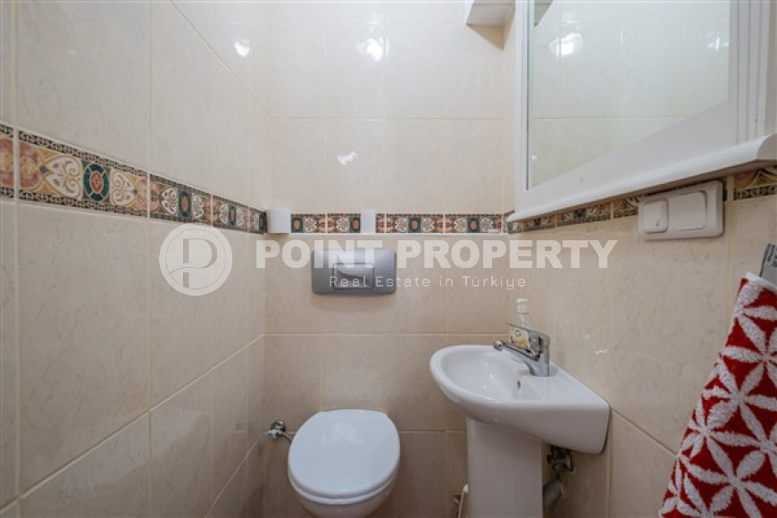 Роскошная 4+1 двухэтажная вилла, 280 м2, на участке земли 450 м2 Каргыджак, Аланья-id-2796-фото-8