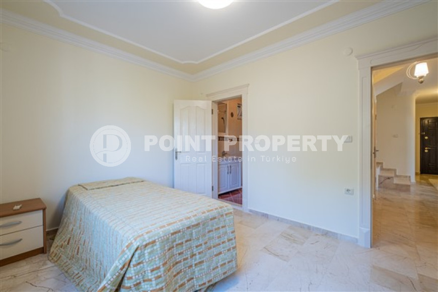 Роскошная 4+1 двухэтажная вилла, 280 м2, на участке земли 450 м2 Каргыджак, Аланья-id-2796-фото-9