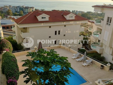 Видовая квартира  2+1, в малоэтажной комфортабельной резиденции, центр Аланьи, в 500 метрах от моря-id-2800-фото-4