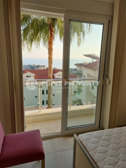 Видовая квартира  2+1, в малоэтажной комфортабельной резиденции, центр Аланьи, в 500 метрах от моря-id-2800-фото-23