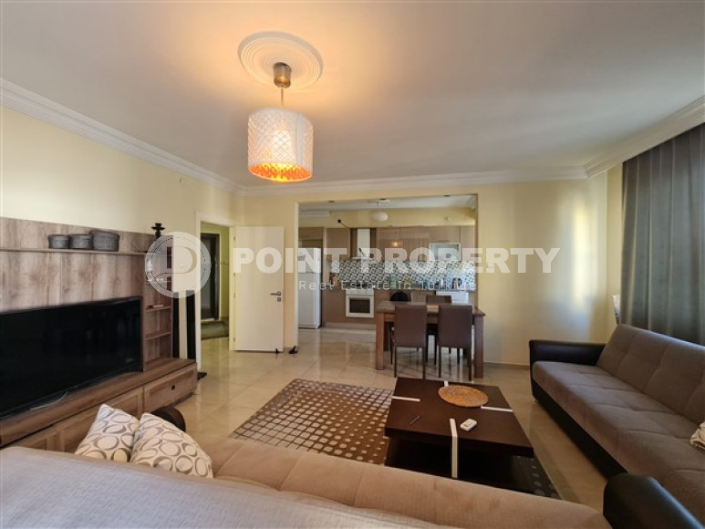 Комфортная трёхкомнатная квартира, в центре Аланьи, район Дамлаташ, 110 м2-id-2802-фото-1