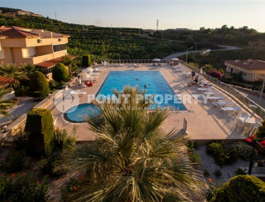 Видовые апартаменты 70 м2, Каргыджак, Аланья, с собственным выходом в сад-id-2805-фото-4