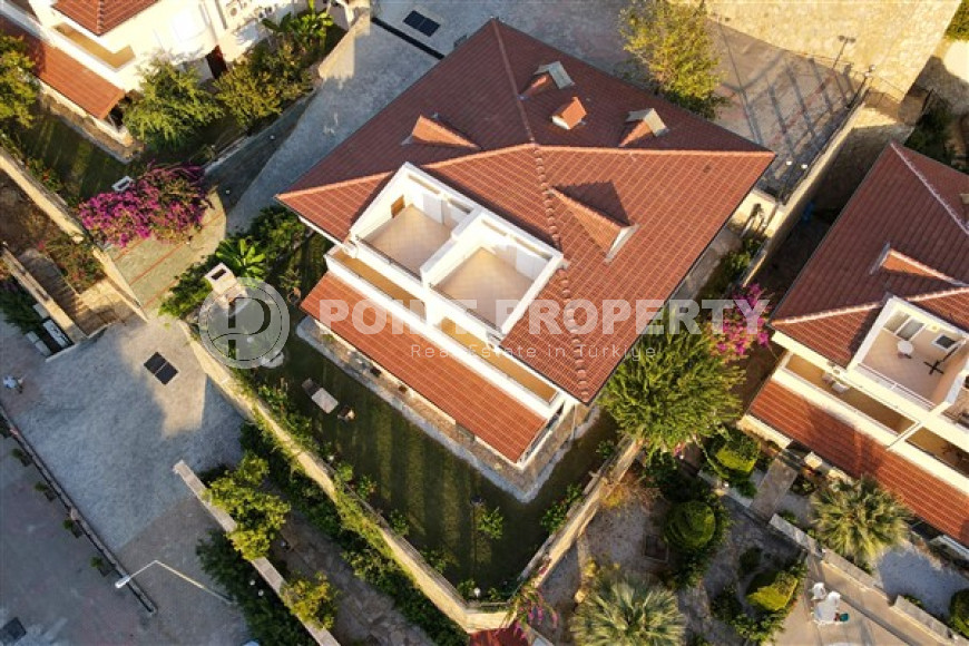 Видовые апартаменты 70 м2, Каргыджак, Аланья, с собственным выходом в сад-id-2805-фото-5