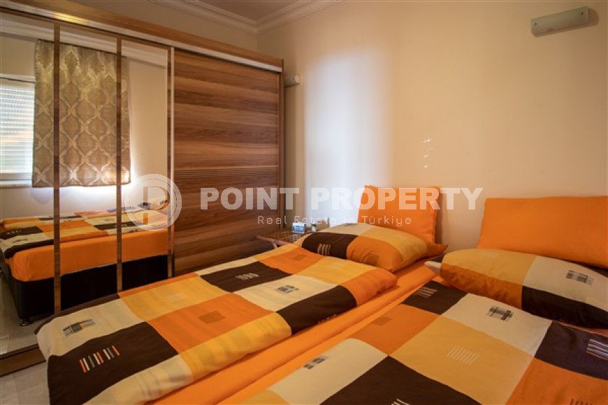 Видовые апартаменты 70 м2, Каргыджак, Аланья, с собственным выходом в сад-id-2805-фото-14