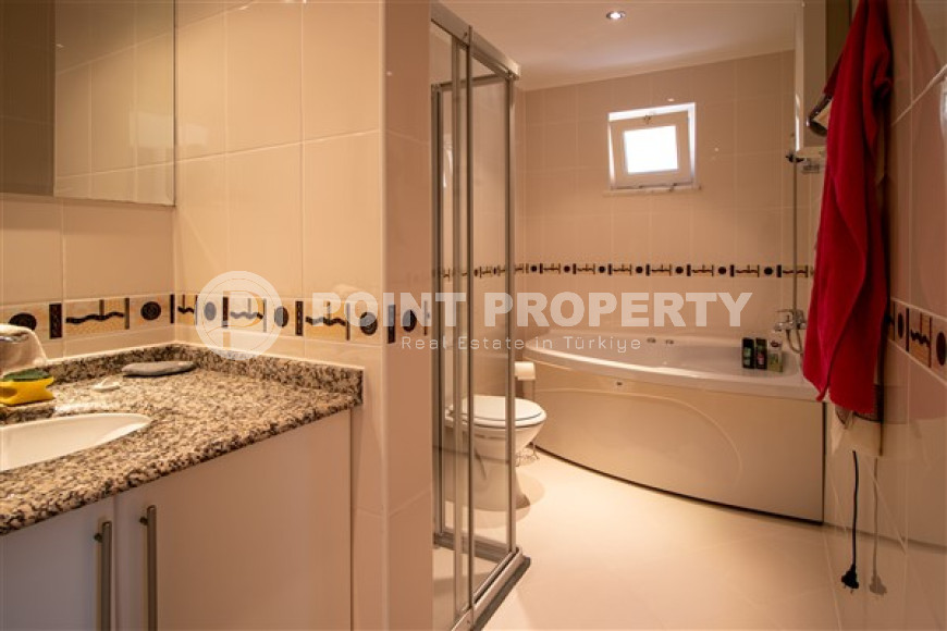 Видовые апартаменты 70 м2, Каргыджак, Аланья, с собственным выходом в сад-id-2805-фото-15