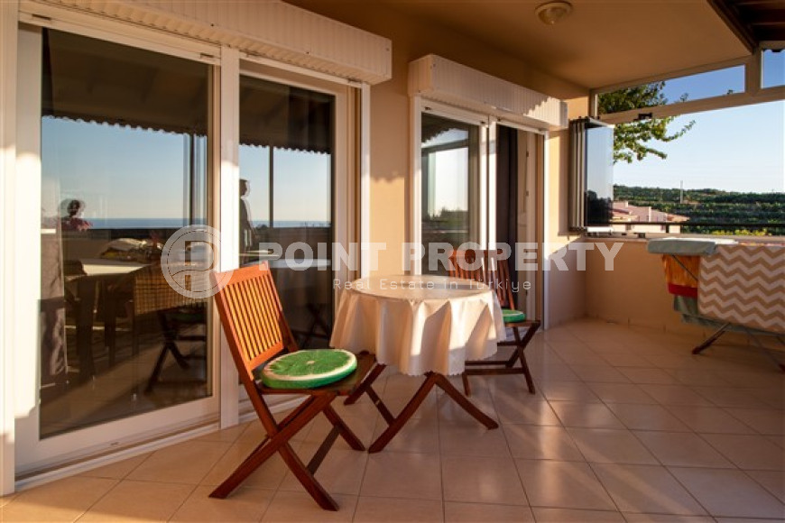 Видовые апартаменты 70 м2, Каргыджак, Аланья, с собственным выходом в сад-id-2805-фото-20