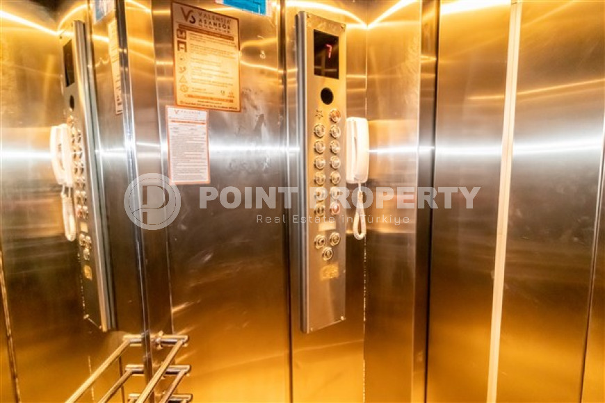 Comfortable 2+1 apartment, Alanya, in a high-rise building 350 meters from the beaches of Mahmutlar-id-2806-photo-19