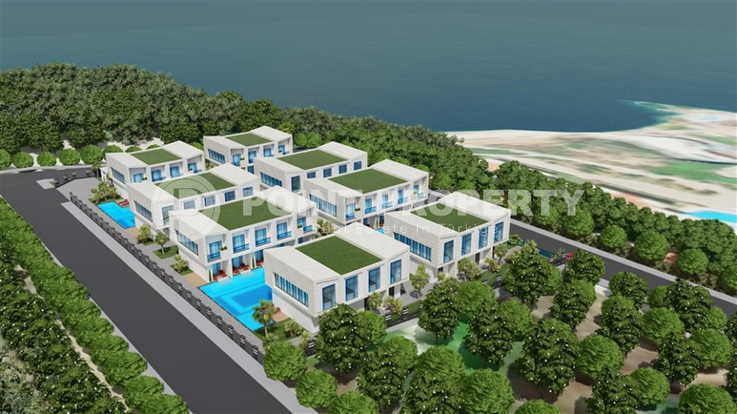 Шикарный проект таунхаусов в районе Конаклы. До моря 300 метров.-id-1248-фото-7